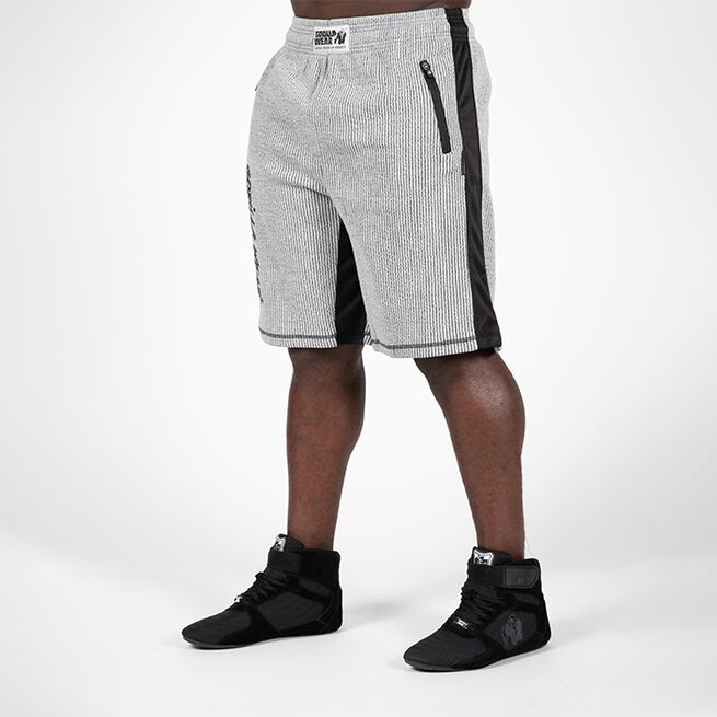 Gorilla Wear Augustine Old School Shorts, Grey