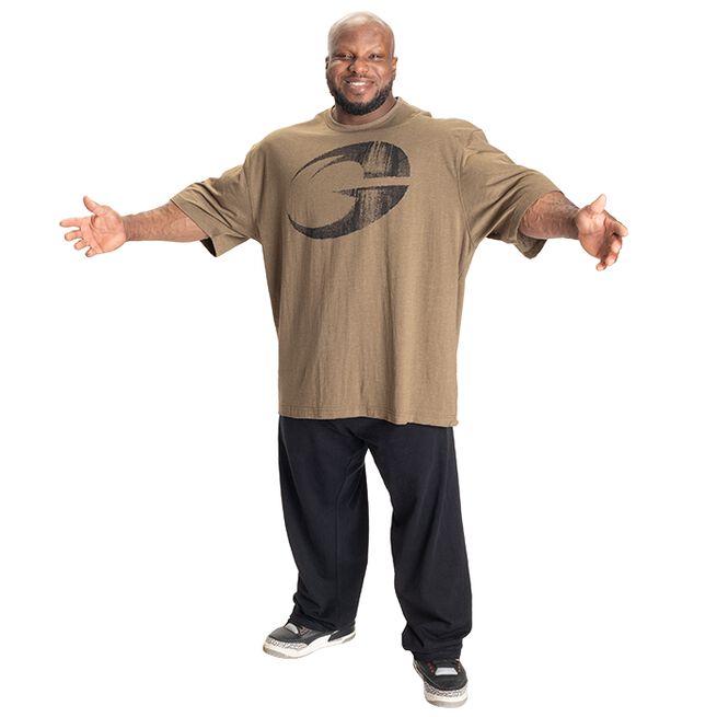 Pump Cover Iron Tee, Amy Green Melange