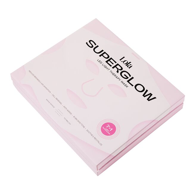 Glow LED Ansiktsmaske Rosa