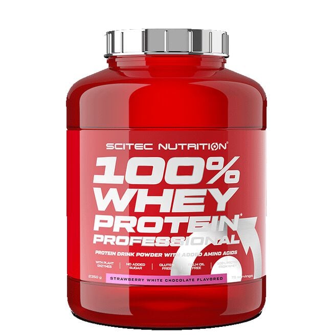 100% Myseprotein Professional 2350 g Strawberry White Chocolate