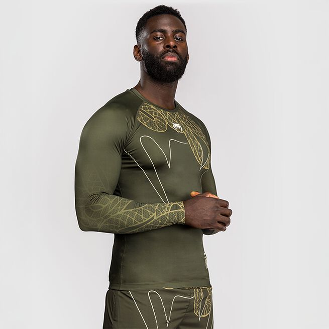 Serpenti Rashguard Lang Erme Khaki Bronse Ivory