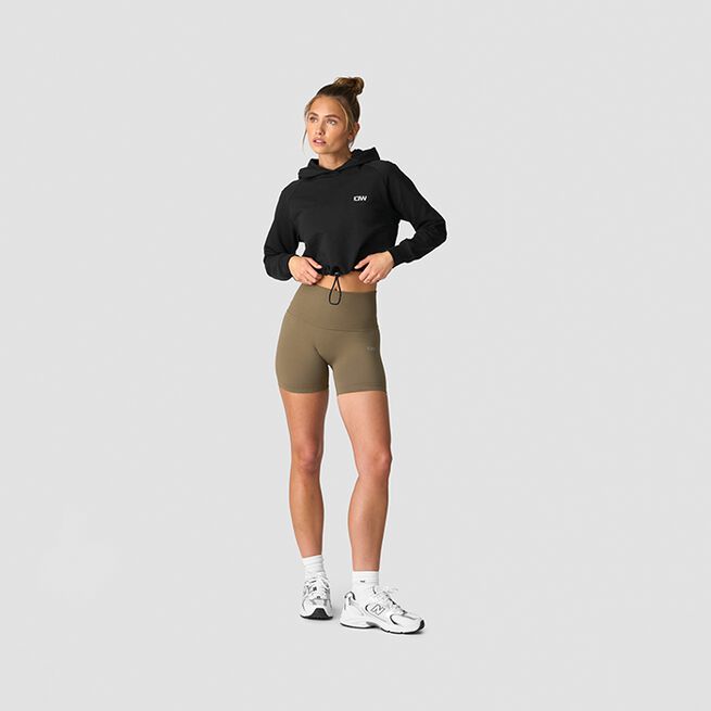 Define Seamless Shorts med lomme Beige