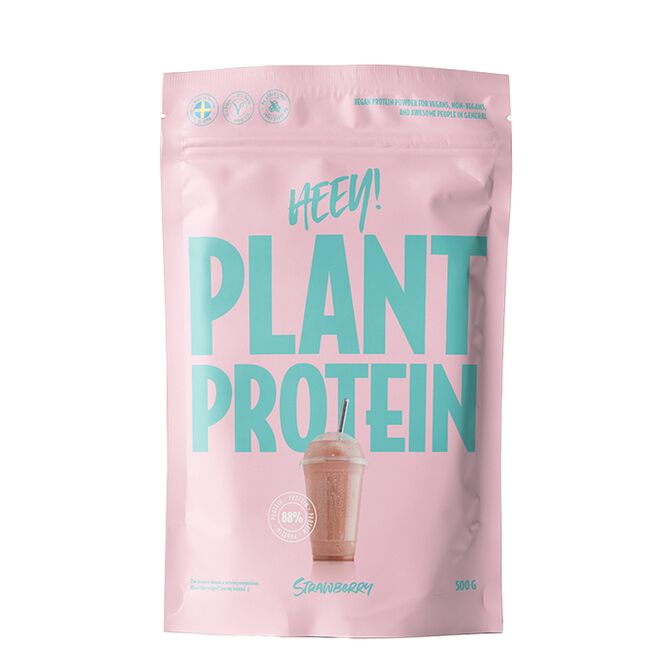It's Heey Veganskt Protein jordgubb 500g