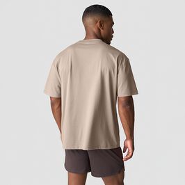 Everyday Cotton Relaxed T-shirt Men, Greige, M  Everyday Relaxed T-skjorte Greige