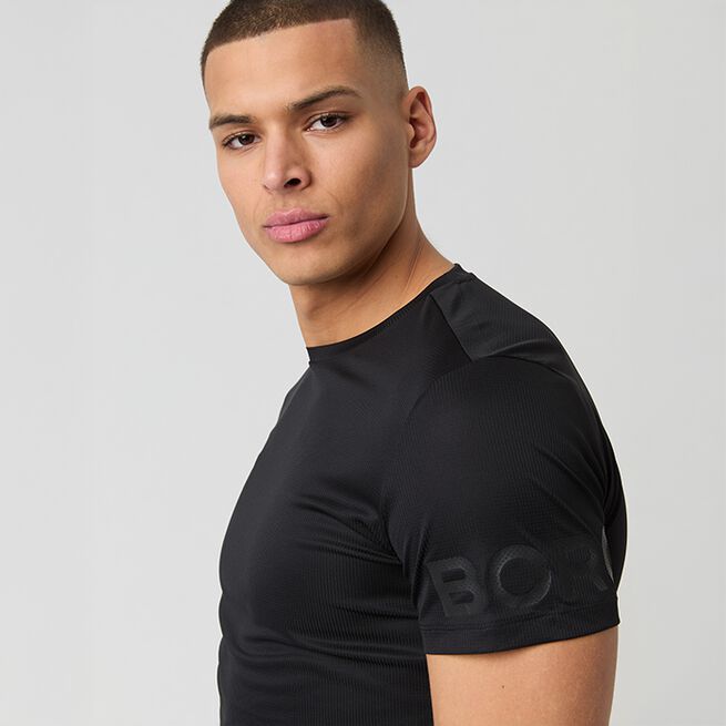 Light T-skjorte Svart