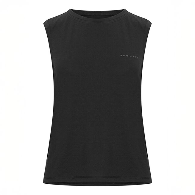 Cropped Linne Svart