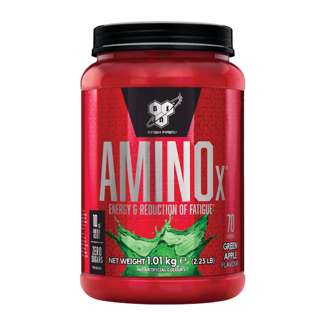 Amino-X BCAA Pulver 70 porsjoner Green Apple