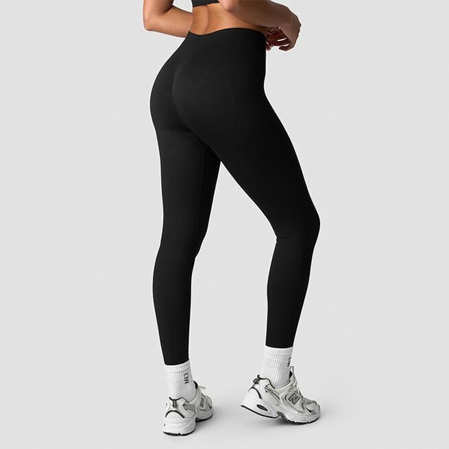 Scrunch treningstights Svart