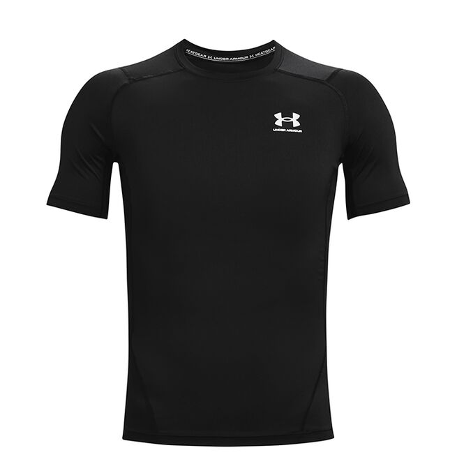 UA HG Armour Comp SS, Black
