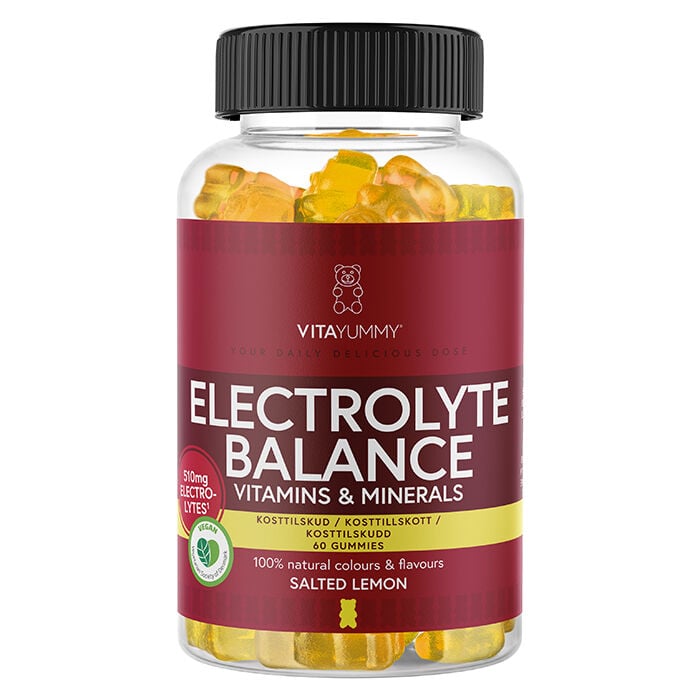 Elektrolytter Saltet Sitron 60 stk Salted Lemon