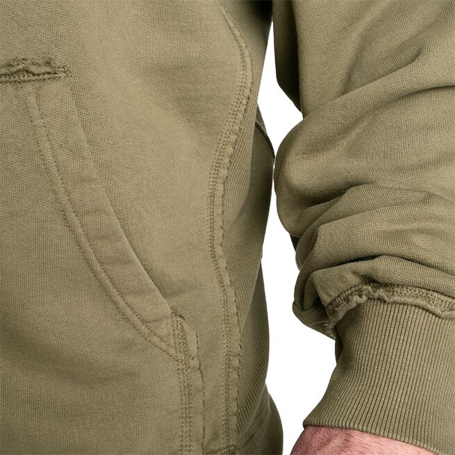 Pro Gym Hoodie Acid Wash Grønn