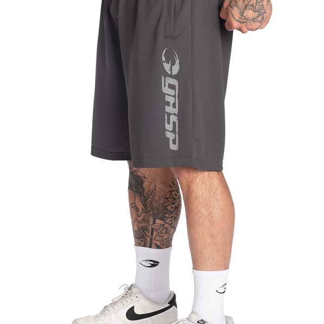 Meshshorts Grå