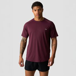 Stride Raglan T-shirt, Dark Mahogany, L  Stride Raglan T-shirt Brun