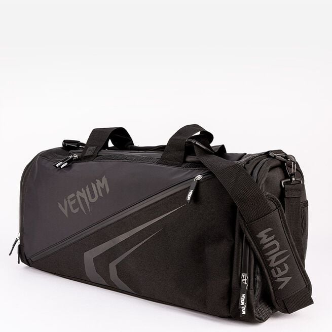 Venum Trainer Lite Evo Sports Bag, Black/Black 