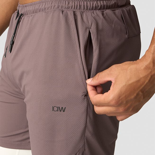 Stride 2-in-1 Shorts, Midnight Purple