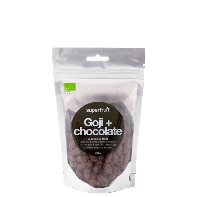 Gojibær Sjokolade ØKO, 200 gram