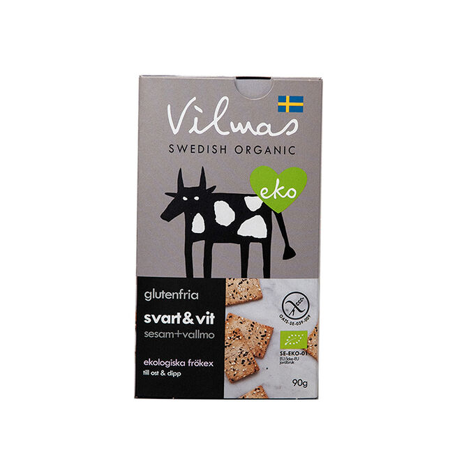 Kex EKO 90 g Svart & Vit kex
