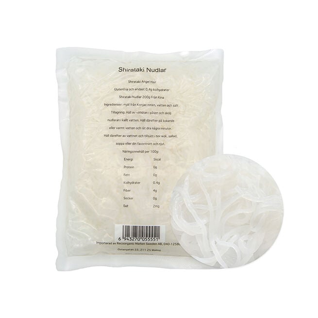Shirataki nudler, 200 gram