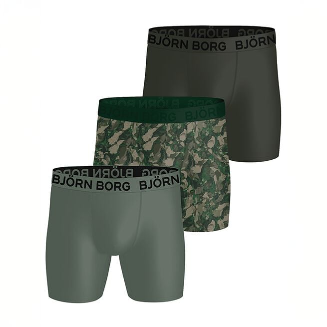 Sports Microfiber Boxer 3-pk
