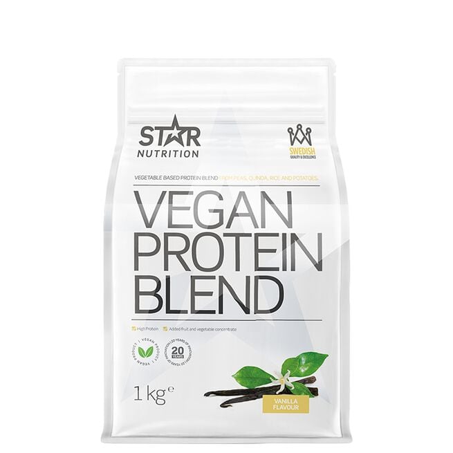 Vegan Protein Blend 1 kg Vanilj