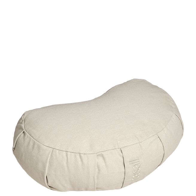 Meditasjonspute Halvmåne Beige
