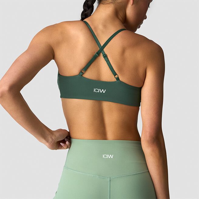 Nimble Twist Sport-BH Mosegrønn