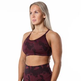 Prime Seamless Camo Top, Röd, L  Prime Sømløs Camo Treningstopp Rød
