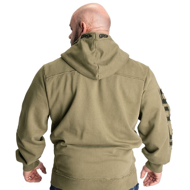 Pro Gym Hoodie Acid Wash Grønn