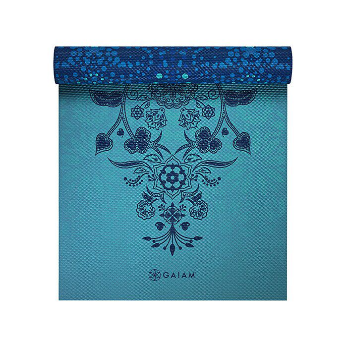 Yogamatte 6 mm Bl&aring;