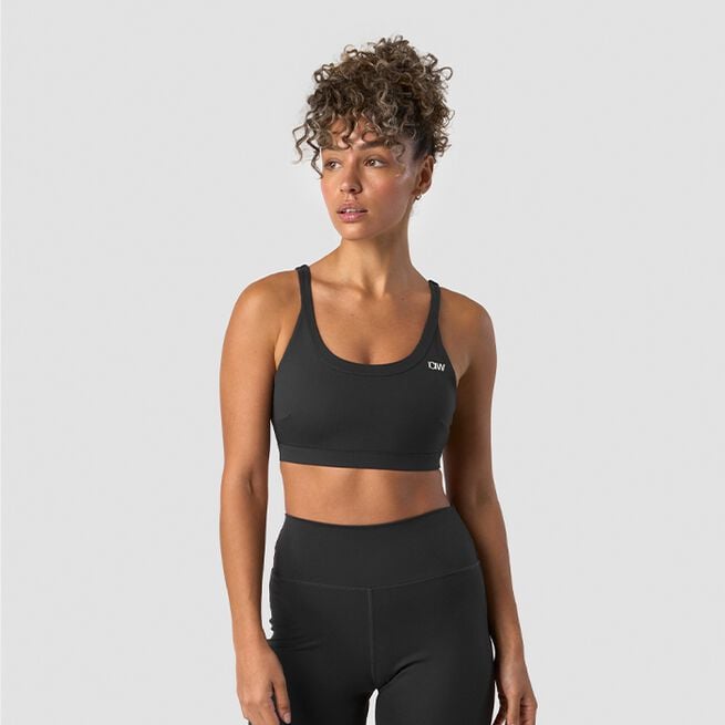 Nimble Sports Bra, Dark Grey