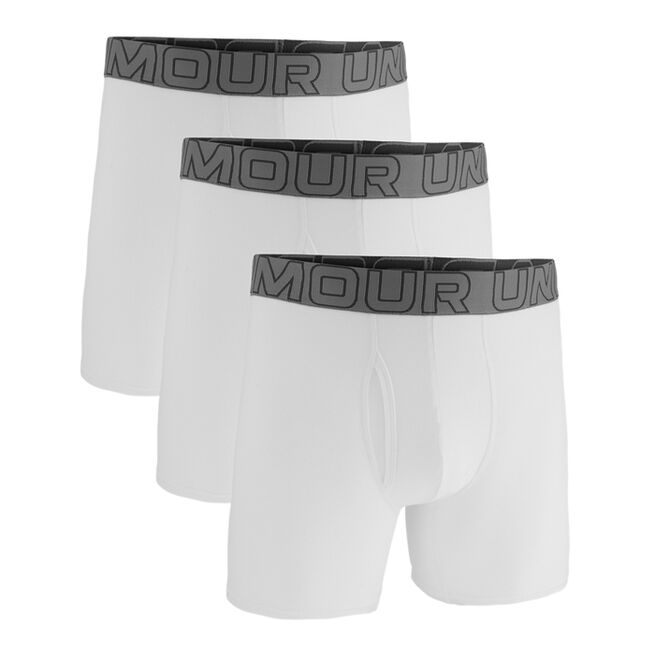UA Performance Cotton Boxershorts 3-pack Hvit
