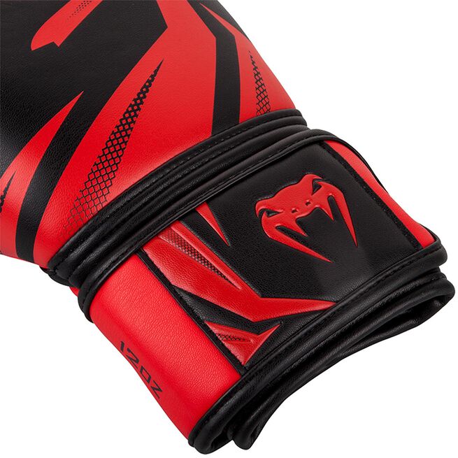 Venum Challenger 3.0 Boxing Gloves, Black/Red