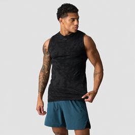 Sculpt Seamless Graphic Tank Top, Black, L  Sculpt Treningslinne Svart
