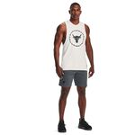 Under Armour Project Rock CC Tank Onyx White