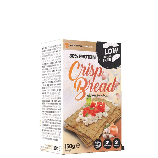 30% Protein Crisp Bröd Vitlök & Lök 150 g