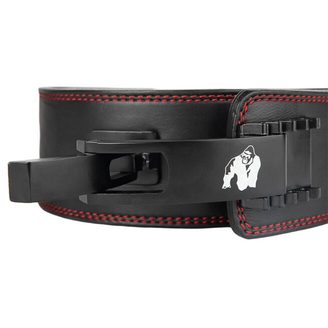 4 Inch Premium Lever Belt, Black