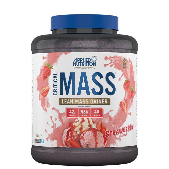 Critical Mass Gainer 2,4 kg Strawberry