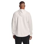 Under Armour Rival Terry Big Logo Hood White