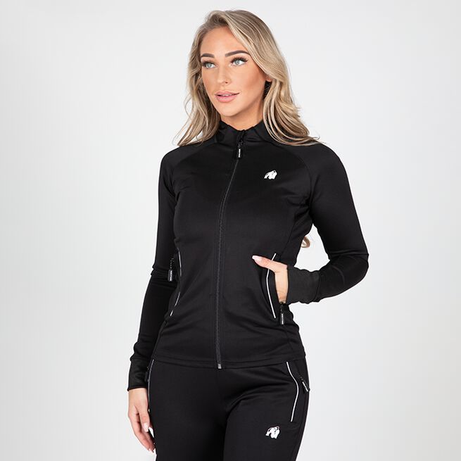 Rochelle Track Jacket, Black