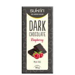 Sukrin Mörk Choklad 65% Med Hallon 85 g