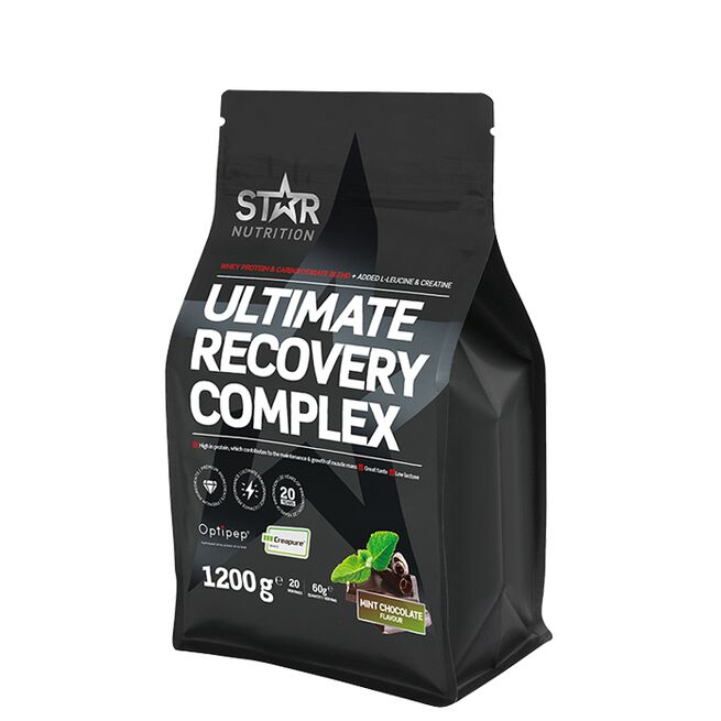 Ultimate Recovery Complex, 1200 g, Mint Chocolate, kort datum Mint Chocolate