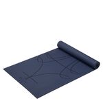 Gaiam 6mm Premium Yoga Mat Alignment Ink