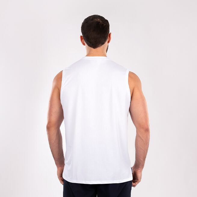 Mesh-topp Hvit