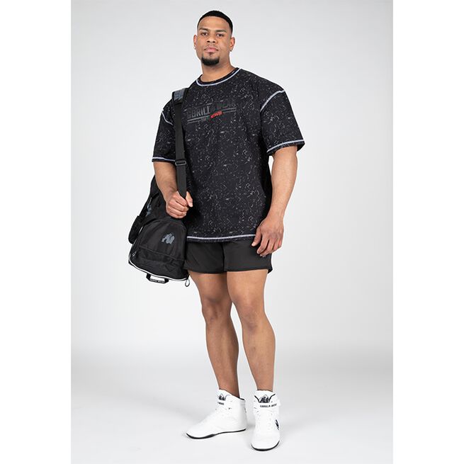 Saginaw Oversized T-Shirt, Washed Black