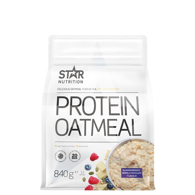 Star Nutrition Protein Oatmeal Summerberries with white Chocolate