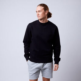 Men's Core Crew, Black, L  Men's Core Crew, Black