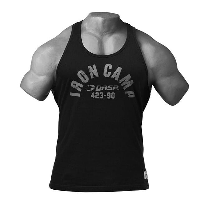 Throwback Tank, Wash Black, S 