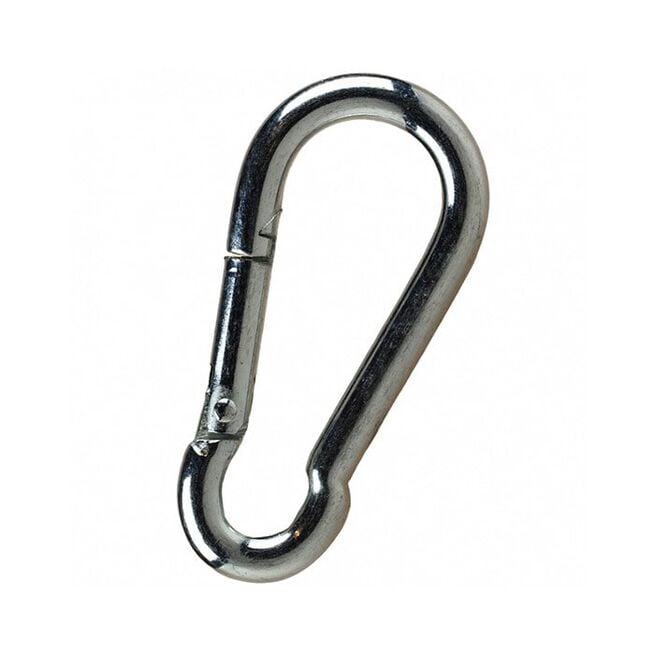 Carabiner, 8 mm, Chrome 