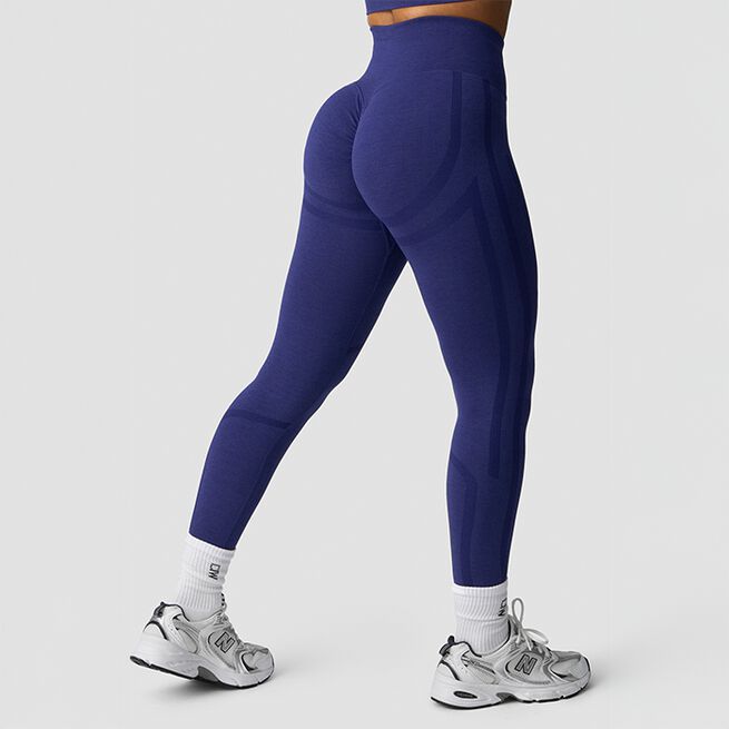 Rush Seamless Tights Mørkeblå