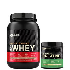 100% Whey Gold Mocha Cappuccino 908 g + Kreatin 187 g  100% Whey Gold Mocha Cappuccino 908 g + Kreatin 187 g